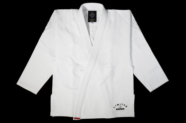 Photo1: BULLTERRIER Jiu-Jitsu Gi LIMITED R White (1)