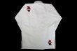 Photo3: ACEVEN Ladys Jiu-Jitsu Gi ACE OF HEARTS White (3)
