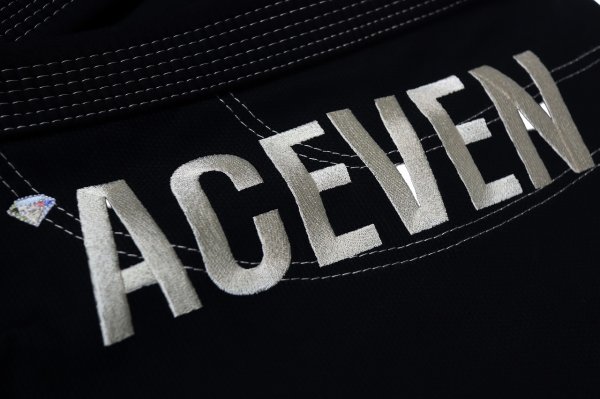 Photo6: ACEVEN Ladys Jiu-Jitsu Gi ACE OF HEARTS Black (6)