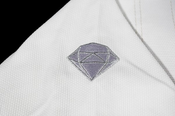 Photo8: ACEVEN Ladys Jiu-Jitsu Gi ACE OF HEARTS White (8)