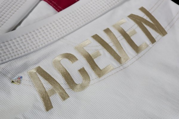 Photo6: ACEVEN Ladys Jiu-Jitsu Gi ACE OF HEARTS White (6)