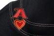 Photo9: ACEVEN Ladys Jiu-Jitsu Gi ACE OF HEARTS Black (9)