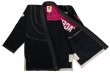 Photo2: ACEVEN Ladys Jiu-Jitsu Gi ACE OF HEARTS Black (2)