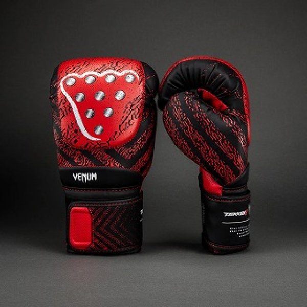 Photo1: VENUM x TEKKEN8 Boxing Glove KAZUYA Red/Black (1)