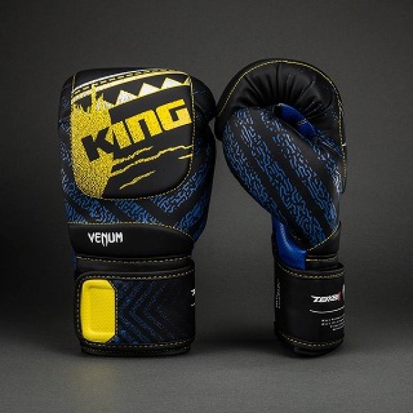 Photo1: VENUM x TEKKEN8 Boxing Glove King Black/Yellow (1)