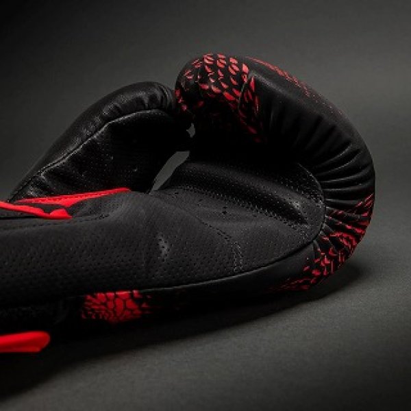 Photo3: VENUM Boxing Glove Matupa Black/Red/Silver (3)