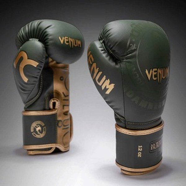 Photo3: VENUM x RAJADAMNERN Boxing Glove Military Green (3)