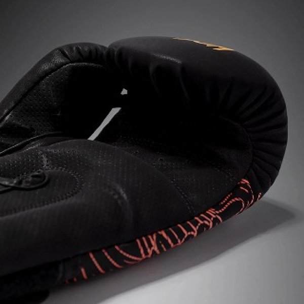 Photo5: VENUM Boxing Glove Quetzal Fury Black/Fury Red/Tangerine (5)