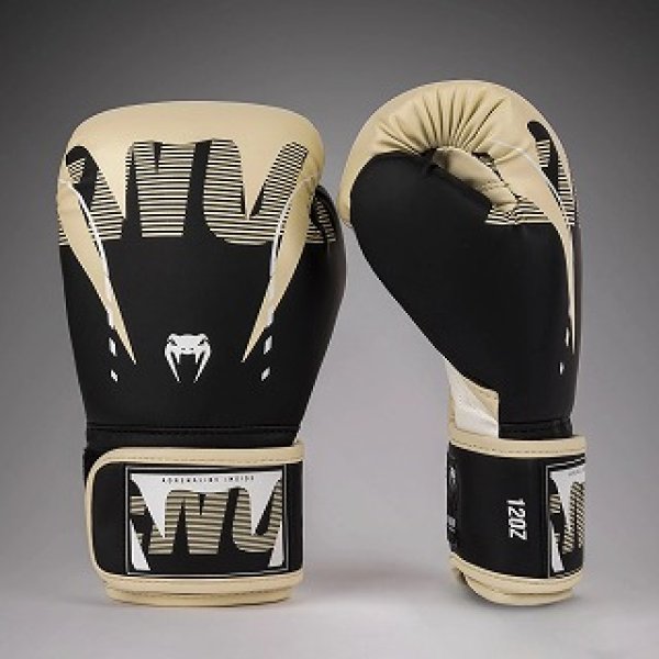 Photo1: VENUM Boxing Glove Adrenaline Black/Ivory (1)