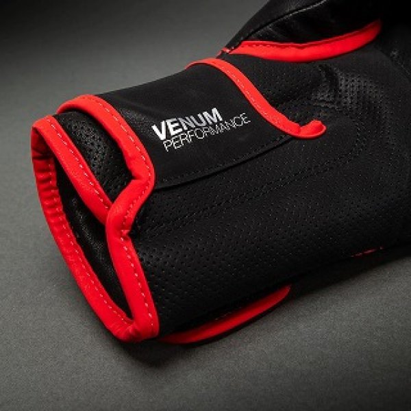 Photo5: VENUM Boxing Glove Matupa Black/Red/Silver (5)