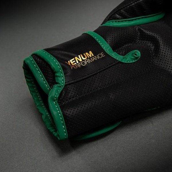 Photo5: VENUM Boxing Glove Matupa Black/Green/Gold (5)