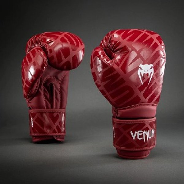 Photo2: VENUM Boxing Glove CONTENDER 1.5 XT Glossy Burgundy (2)