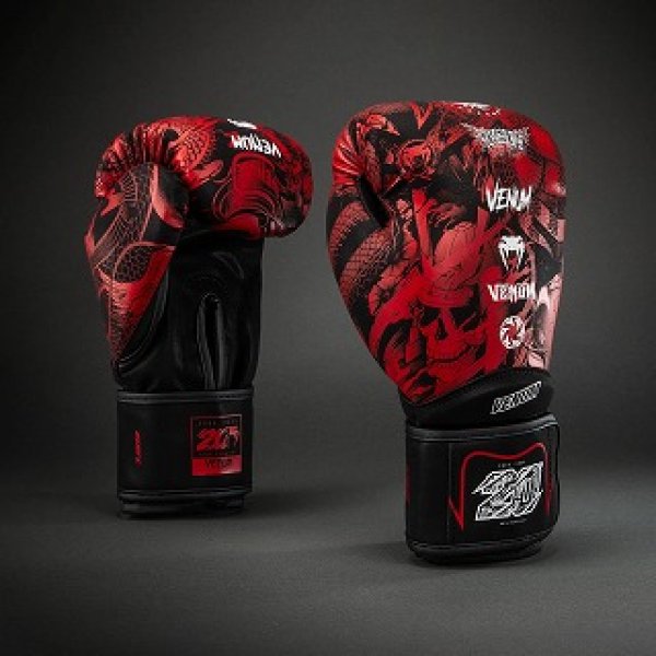 Photo2: VENUM Boxing Glove 20TH Anniversary Black/Red (2)