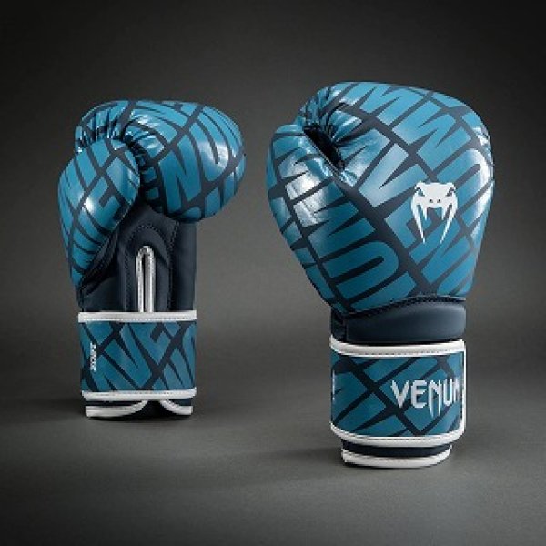 Photo2: VENUM Boxing Glove CONTENDER 1.5 XT Navy Blue/Sky Blue (2)