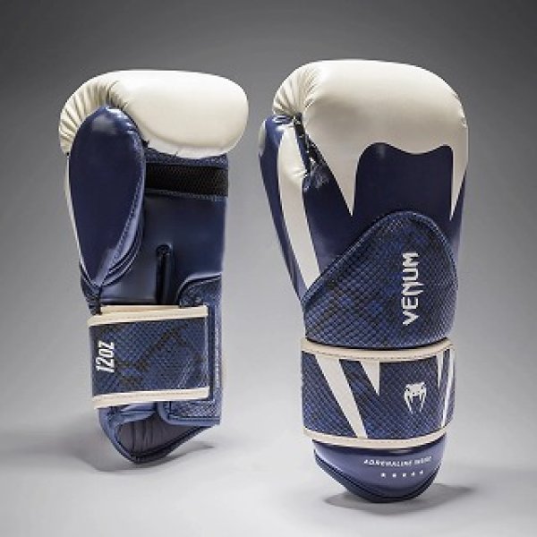 Photo2: VENUM Boxing Glove CHALLENGER 4.0 Scales Midnight Blue (2)