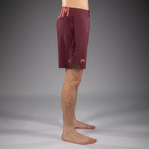 Photo5: VENUM Fight Shorts Light 5.0 Dark Brown/Terracotta (5)