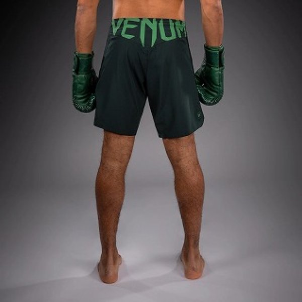 Photo3: VENUM Fight Shorts Light 5.0 Forest Green/Light Green (3)