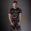 Photo1: VENUM Rashguard Matupa Long Sleeve Black/Gary/Gold (1)