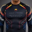 Photo5: VENUM x TEKKEN 8 Rashguard YOSHIMITSU Long Sleeve Black/Orange (5)