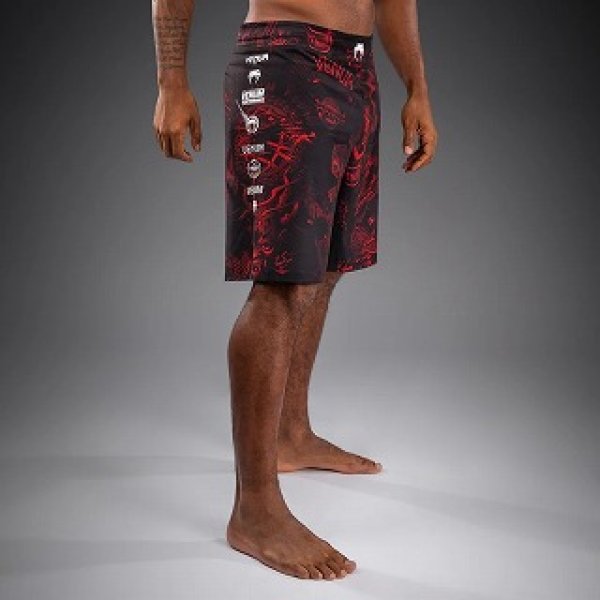 Photo2: VENUM Fight Shorts 20th Anniversary Black/Red (2)