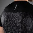 Photo6: VENUM Rashguard No G-Fit Scales Short Sleeve Black/Charcoal Gray (6)