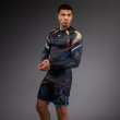 Photo3: VENUM x TEKKEN 8 Rashguard YOSHIMITSU Long Sleeve Black/Orange (3)