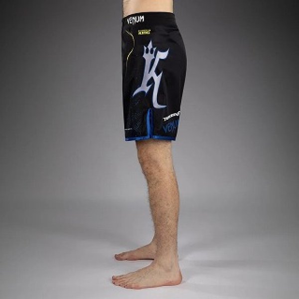 Photo3: VENUM x TEKKEN 8 Fight Shorts KING Black/Yellow (3)