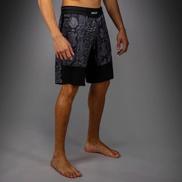 Photo3: VENUM Fight Shorts G-Fit Scales Black/Charcoal (3)
