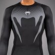 Photo5: VENUM Rashguard No Gi Long Sleeve Black/Silver Gray (5)