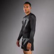 Photo2: VENUM Rashguard No Gi Long Sleeve Black/Silver Gray (2)