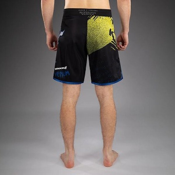 Photo4: VENUM x TEKKEN 8 Fight Shorts KING Black/Yellow (4)