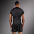 Photo3: VENUM Rashguard NOGI 2.0 Short Sleeve Black/White (3)