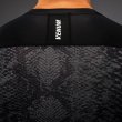 Photo5: VENUM Rashguard G-Fit Scales Long Sleeve Black/Charcoal Gray (5)