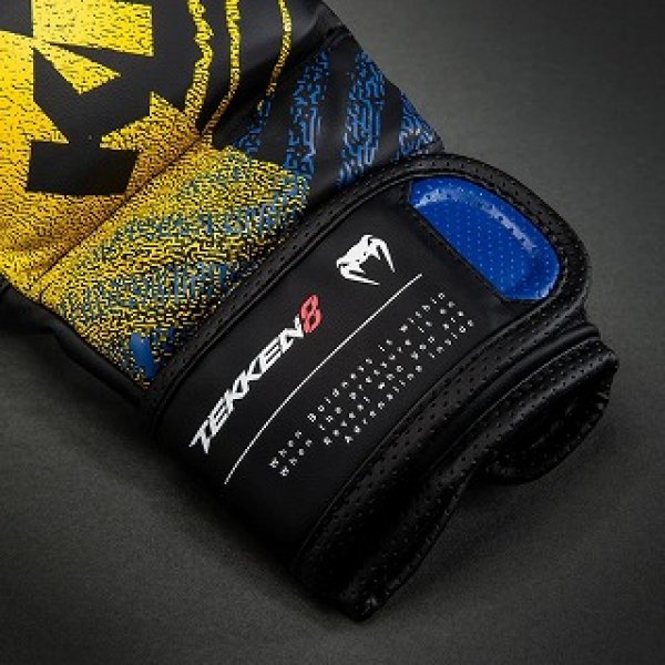 Photo4: VENUM x TEKKEN 8 Sparring MMA Glove KING Black/Yellow (4)