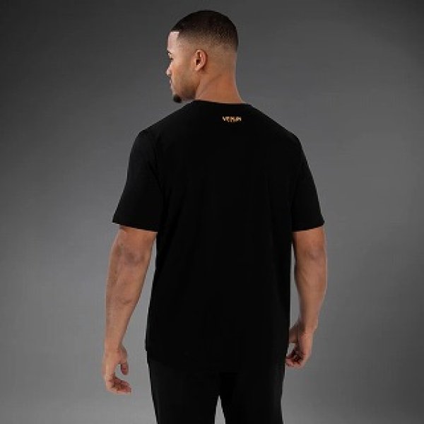 Photo2: VENUM T-Shirt UFC Classic Black/Gold  (2)