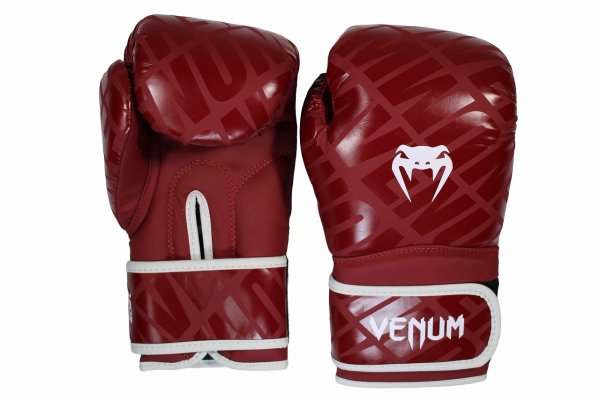 Photo2: VENUM Boxing Glove CONTENDER 1.5 XT Glossy Burgundy (2)