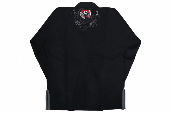 Photo3: BULLTERRIER Jiu-Jitsu Gi ACALANATHA R2 Black (3)