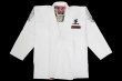 Photo1: BULLTERRIER Jiu-Jitsu Gi ACALANATHA R2 White (1)