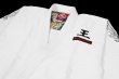 Photo5: BULLTERRIER Jiu-Jitsu Gi ACALANATHA R2 White (5)