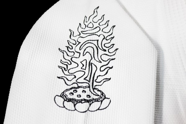 Photo7: BULLTERRIER Jiu-Jitsu Gi ACALANATHA R2 White (7)