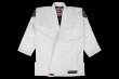 Photo1: BULLTERRIER Kids Jiu-Jitsu Gi MedLight White (1)