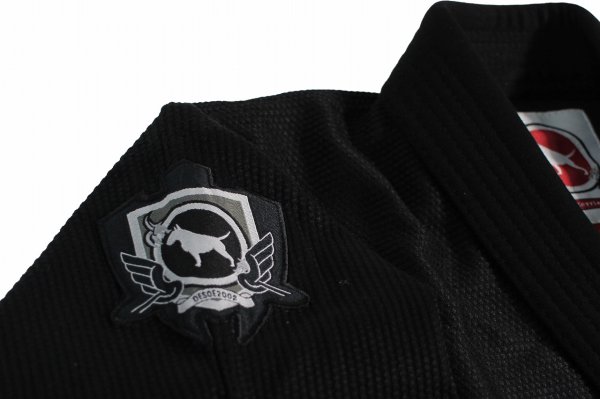 Photo6: BULLTERRIER Kids Jiu-Jitsu Gi MedLight Black (6)