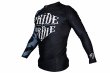 Photo2: PRiDEorDiE Rash Guard RECKLESS Long Sleeve Black (2)