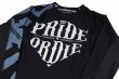 Photo6: PRiDEorDiE Rash Guard RECKLESS Long Sleeve Black (6)
