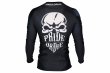 Photo3: PRiDEorDiE Rash Guard RECKLESS Long Sleeve Black (3)