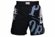 Photo1: PRiDEorDiE Fight Shorts RECKLESS Black (1)