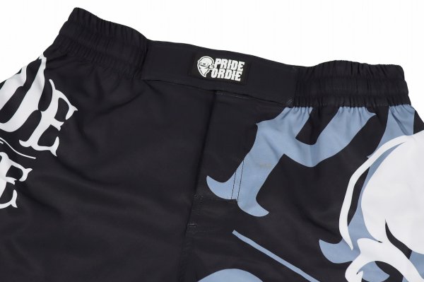 Photo5: PRiDEorDiE Fight Shorts RECKLESS Black (5)