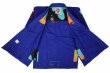 Photo2: BULLTERRIER Jiu-Jitsu Gi PAINT Blue (2)