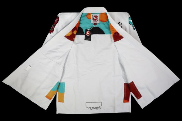 Photo2: BULLTERRIER Jiu-Jitsu Gi PAINT White (2)