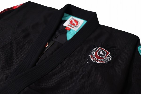 Photo5: BULLTERRIER Jiu-Jitsu Gi PAINT Black (5)
